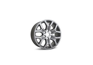 Ford F-150 Wheels - Ford Racing - 18x7.5, Cast, Set of 4; Includes Center Caps and TPMS Sensor + Activation Tool - Matte Gray - `15-`22 Ford F-150 Wheels - Ford Racing - 18x7.5, Cast, Set of 4; Includes Center Caps and TPMS Sensor + Activation Tool - Matte Gray - `15-`22